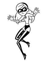 coloriage violette indestructible